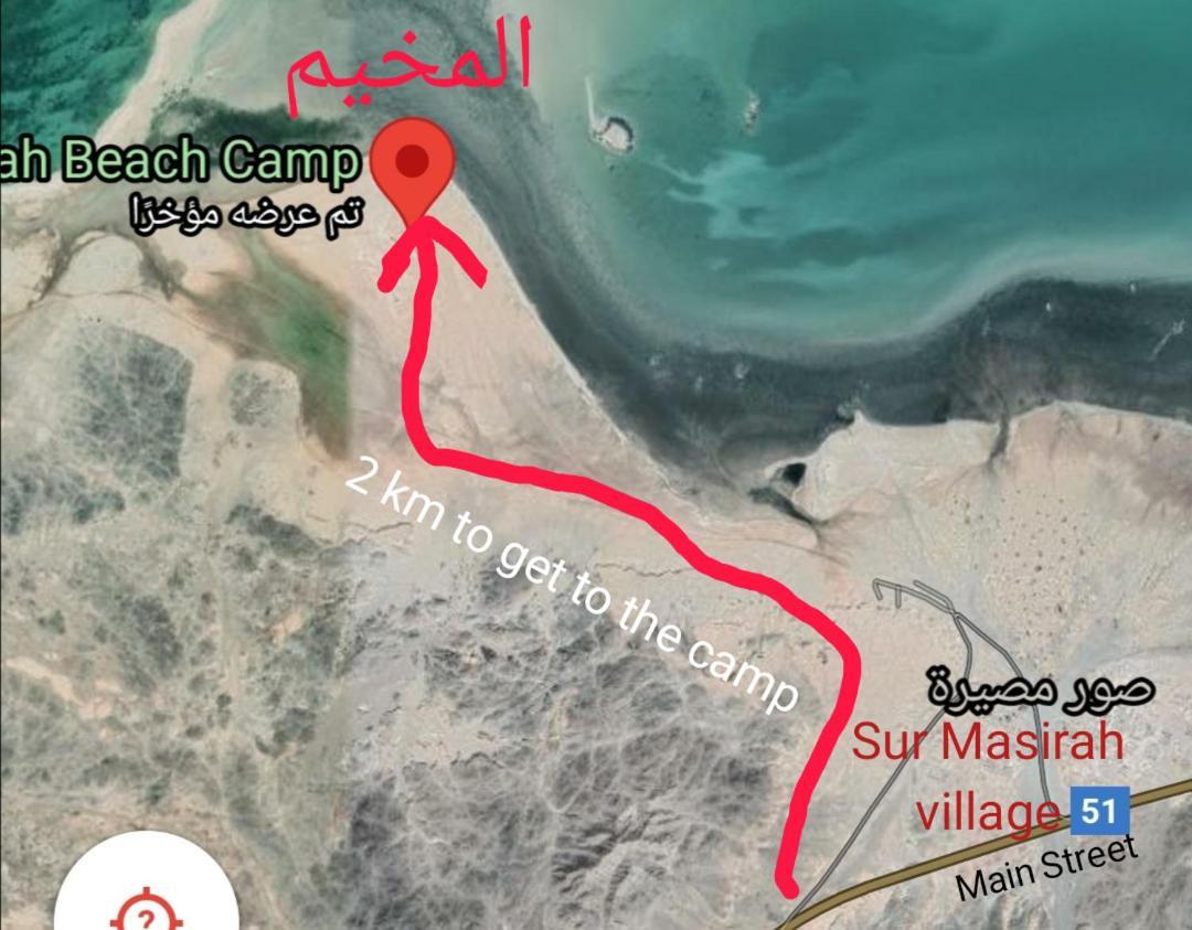 Masirah Beach Camp Al Qārin Exterior foto